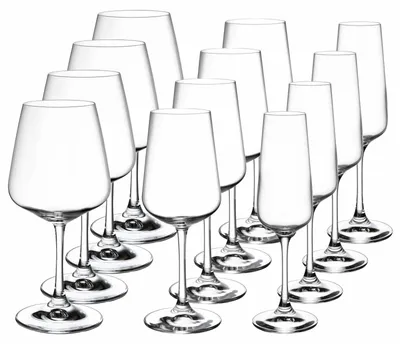 Produktbild von Villeroy & Boch Ovid, Transparent, Kristall, klar, Rund, 12 Stück(e), Ovid