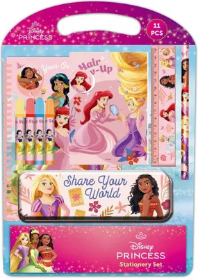 Produktbild von Safta Disney Princesses Bloom Schreinset Rosa Rosa One Size