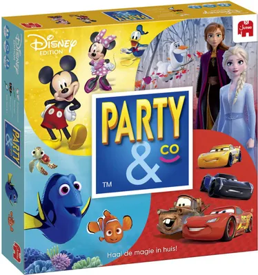 Image de Jumbo Disney Jeu de société Party & Co - Jeu familial à partir de 4 ans
