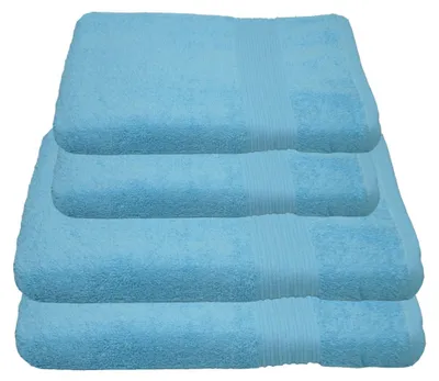 Produktbild von Julie Julsen® Handtuch SET  2x 70/140 und 2x 50/100  Julie Julsen Handtuch Farbe:Hellblau