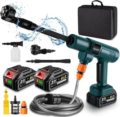 Image de 3500W 200Bar Nettoyeur haute pression électrique sans balais 6 IN1 Lave-voiture Eau Pistolet Jardin Pistolet à eau