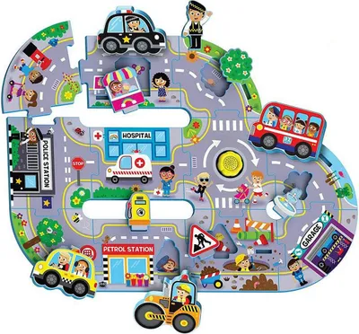 Immagine prodotto di Puzzle con suoni - Città affollata