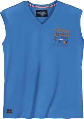 Produktbild von Redfield Übergrößen Muskelshirt maritim blau