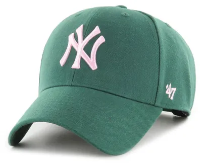 Obrázek produktu pro Dětská kšiltovka '47 Brand MLB New York Yankees '47 MVP SNAPBACK tmavě zelená
