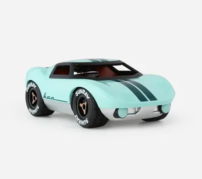 Image de Playforever Voiture-jouet KEN Parton multicolore Carton