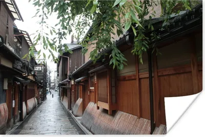 Produktbild von MuchoWow® Poster Traditionelle Architektur in Kyoto in Japan 90x60 cm - Schlafzimmer