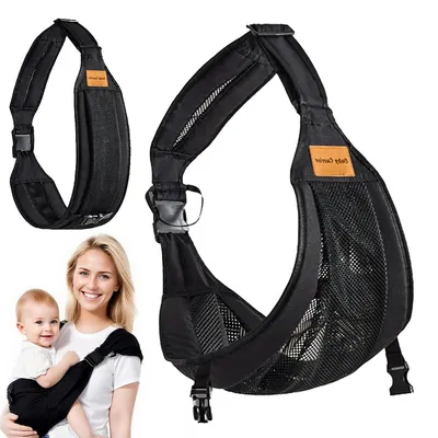 Produktbild von Tragetücher,Ergonomische Babytrage,verstellbar für 6 Monate–4 Jahre,Hüfttrage für Kinder bis 20 kg,atmungsaktiv, und sicher für Eltern und Kinder