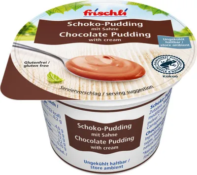 Produktbild von Frischli Sahnepudding Schoko 85g
