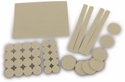 Produktbild von EUROTOOLS Möbelgleiter-Set 349-NBFR, 38-teilig