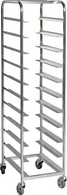 Produktbild von Kongamek Kistenwagen 460x590x1880mm verzinkt mit 11 Böden ohne Bremse
