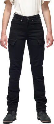 Obrázok produktu pre Modeka Brandon Cargo, dámske motocyklové džínsy, čierna farba, veľkosť 22
