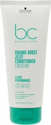 Produktbild von Schwarzkopf Bonacure Volume Boost Gelatin Creatine Fortifying Conditioner (200 ml)