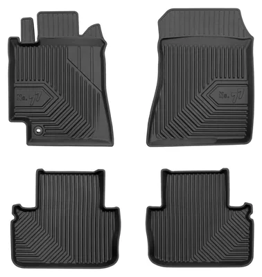 Productafbeelding van Rubberen automatten voor Lexus IS I 1998-2005 (sedan) – 4-delig, zwart, op maat