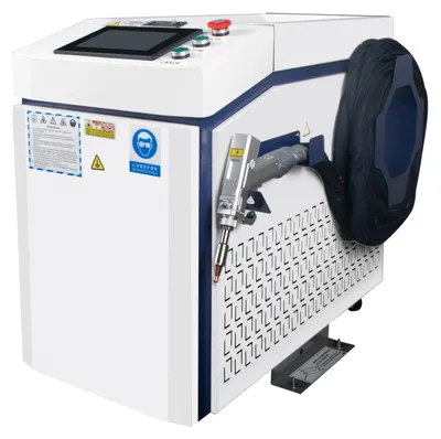 Image de Machine de soudage et de nettoyage laser manuelle - SUP23T - 1500 W - 220 V - Appareil de soudage pour métaux - Coupe-métal