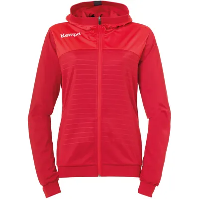 Produktbild von Kempa EMOTION 2.0 HOOD JACKET WOMEN L chilirot/rot