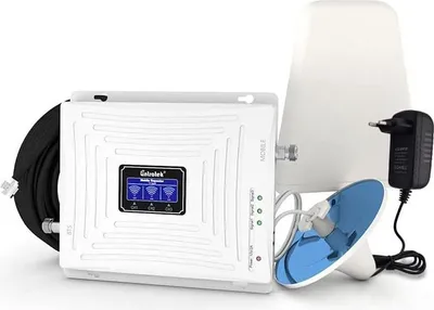 Produktbild von 4G 3G GSM Tri Band Mobilfunknetz Verstärker Band 1/3/8 Alle Betreiber Bouygues er Orange SFR Repeater für Home Office mit mehreren Geräten