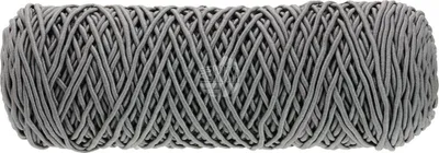 Immagine prodotto di Lana Grossa THE CORE 100 g filato di cotone stabile e avvolto - ideale per oggetti decorativi e borse Ø 1,5 mm Colore 011 - Grigio scuro