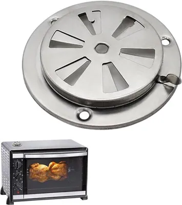 Rundes Ventilatiorgitter 95 mm - Verschließbar Edelstahl Belüftungsplatte