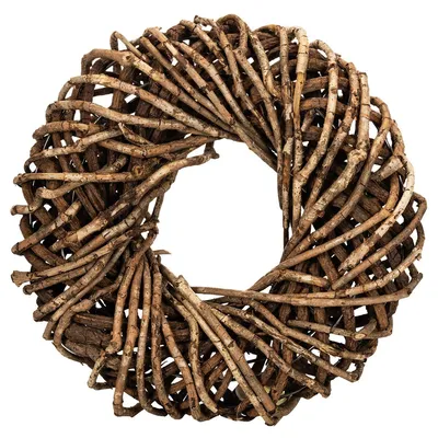 Produktbild von Dekokranz aus Rattan für Bastelprojekte und individuelle Raumdekoration