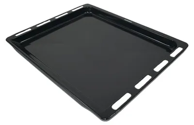 Image de Bosch Siemens Neff Constructa Tôle à pâtisserie, Tôle à gâteaux, Lèchefrite émaillée 00662999, 662999, 17008354