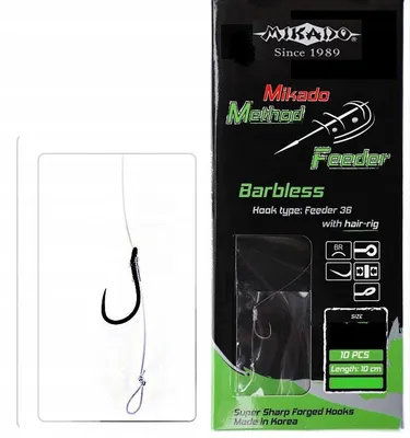 Produktbild von Mikado Method Feeder Vorfach Hakengröße 18 0.18mm