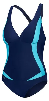 Image de Aqua Speed - Maillot de bain « Greta » pour femme PP171 (170 cm) (bleu marine foncé)
