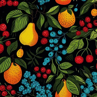 Productafbeelding van Buitenkussens Oxford - Motief: Fruit | DX6900