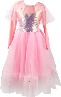 Obrázek produktu pro Skvělý kostým Pretender, princezna, růžový, elegantní, 7–8 let