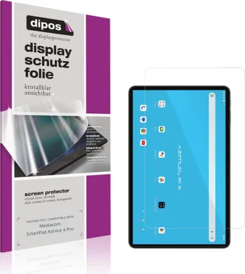 Immagine prodotto di 2x Pellicola Protettiva per Mediacom SmartPad Azimut 4 Pro Protezione Schermo Claro Display dipos