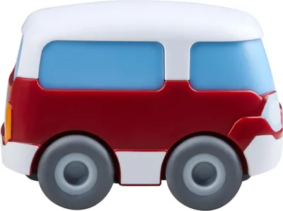 Produktbild von Kullerbü - Roter Bus (weiß/anthrazit)