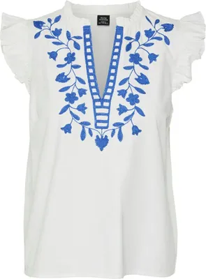 Produktbild von Vero Moda Vacation ärmellose Bluse Weiß XS Frau Weiß XS
