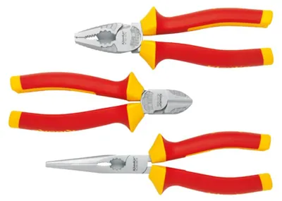 Produktbild von Klauke VDE-Zangen-Set 3-teilig KL303IS