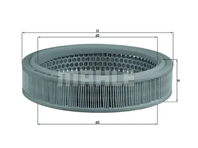 Produktbild von Mahle Luftfilter für Fiat Seat