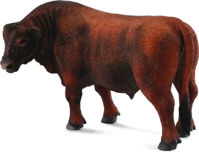 Image de Collecta 88508 Taureau Agnus rouge 12 cm Animaux sauvages