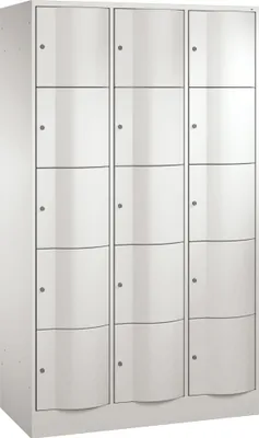 Produktbild von C+P Schließf.schrank 8570372S10007 15Fächer 1950x1150x540mm lgr/lgr