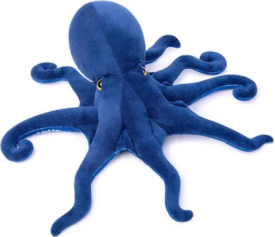 Produktbild von Plüsch Oktopus 85 cm, blau, für Kinderzimmer
