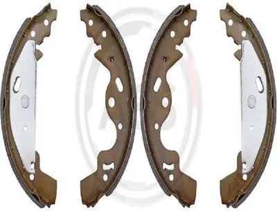 Produktbild von A.B.S. Bremsbackensatz Trommelbremse Hinten für LAND ROVER Freelander SUV (L314) 254mm 9129
