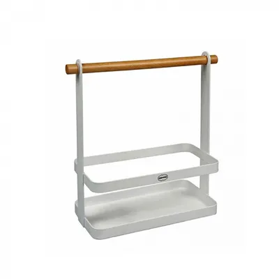 Produktbild von Etagere 23 x 10 x 24 cm Stahl weiß