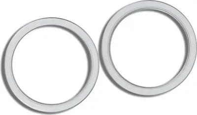 Produktbild von Ersatz-Hauptkamera-Metallring für iPhone 16, 16 Plus (A3287, A3290) Weiss
