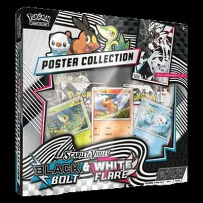 Immagine prodotto di Pokemon Black Bolt & White Flare: Unova Poster Collection