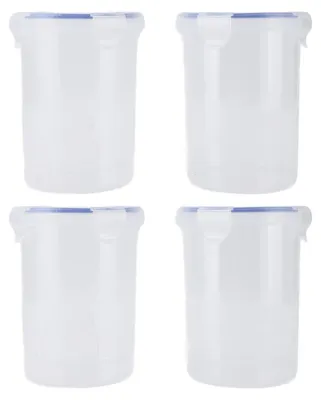 Produktbild von Solidchoice – Set aus 4 luftdichten Aufbewahrungsbehältern mit Mischkugeln