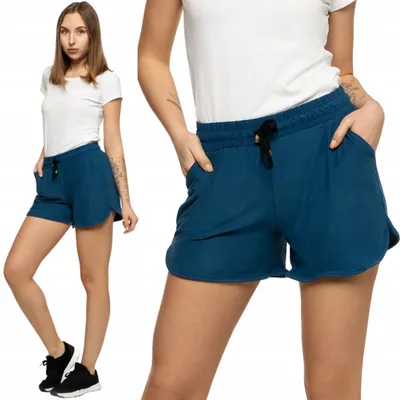 Obrázek produktu pro Moraj dámské šortky Bermudy plážové šortky sportovní šortky běžecké šortky fitness plus size 950-055, džíny, 2XL