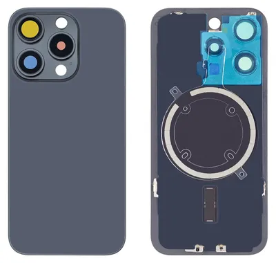 Produktbild von iPhone 15 Pro Backcover Titan Blau