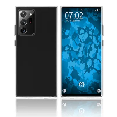 Produktbild von PhoneNatic Case kompatibel mit Samsung Galaxy Note 20 PLus / Ultra - Crystal Clear Silikon Hülle crystal-case Cover