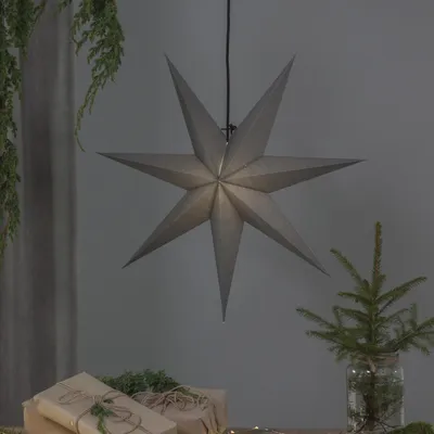 Produktbild von Star Trading Ozen, Leichte Dekorationsfigur, Grau, Papier, Ambiente, IP20, Flexibel