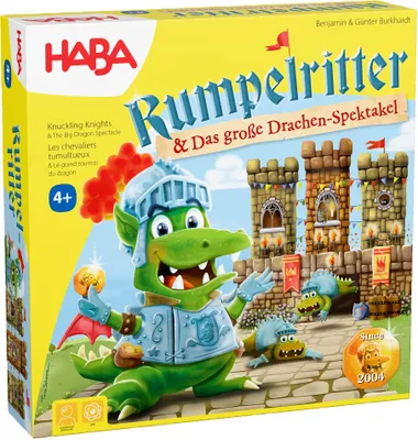 Produktbild von HABA Kinderspiel Sammelspiel Rumpelritter & Das große Drachen-Spektakel 2011721001