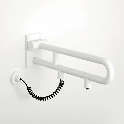Produktbild von pba 01 Stützklappgriff, E-Taster 600mm aus Nylon