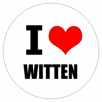 Produktbild von Kiwistar - Autoaufkleber - 8x8 cm - außen klebend - I love Witten für Auto, Laptop, Fahrrad, LKW, Motorrad Aufkleber mehrfarbig JDM Decal Sticker Racing