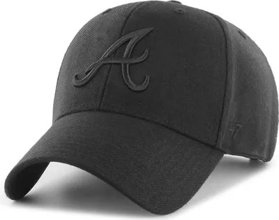 Zdjęcie produktu dla 47 Brand Snapback Cap - MLB Atlanta Braves schwarz