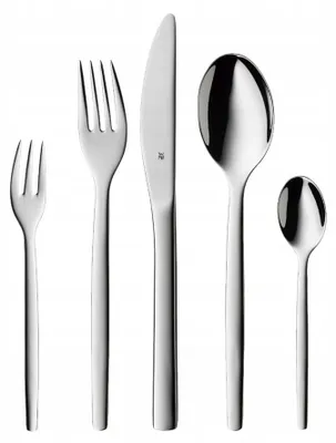 Produktbild von Besteckset WMF Elea 60-teilig Edelstahl 18/10 Cromargan für 12 Personen